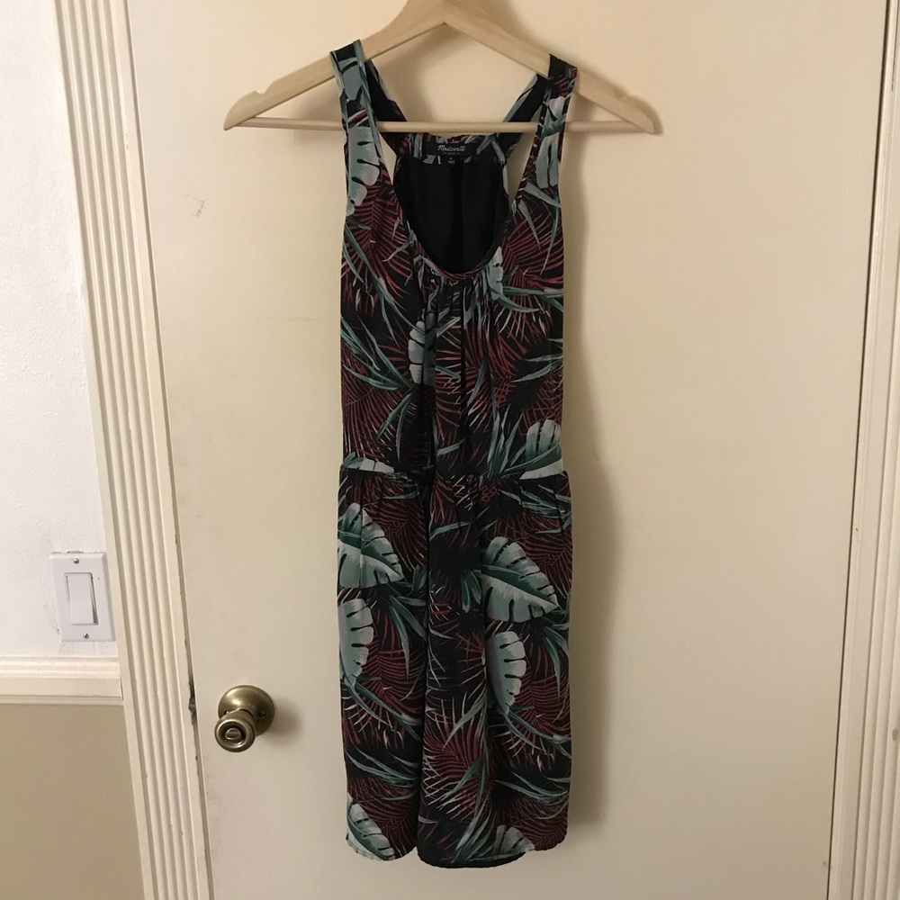 Madewell Silk Island Dress in Jungle Size 4 - Picture 4 of 6